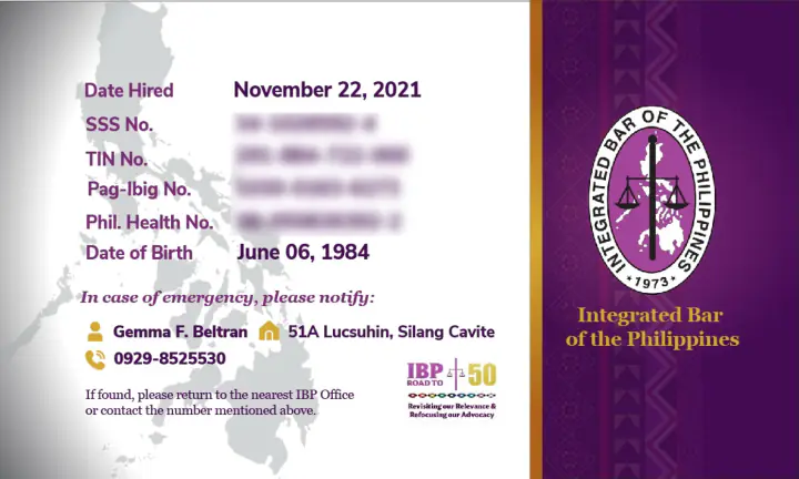 ID CARD — 2 from Honeylyn Guingguing’s ibp identity archive