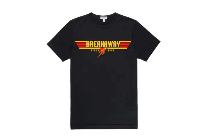 Breakaway Shirt Black from Honeylyn Guingguing’s sports identities archive