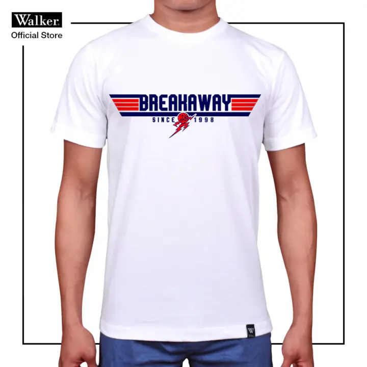Breakaway Shirt White from Honeylyn Guingguing’s sports identities archive