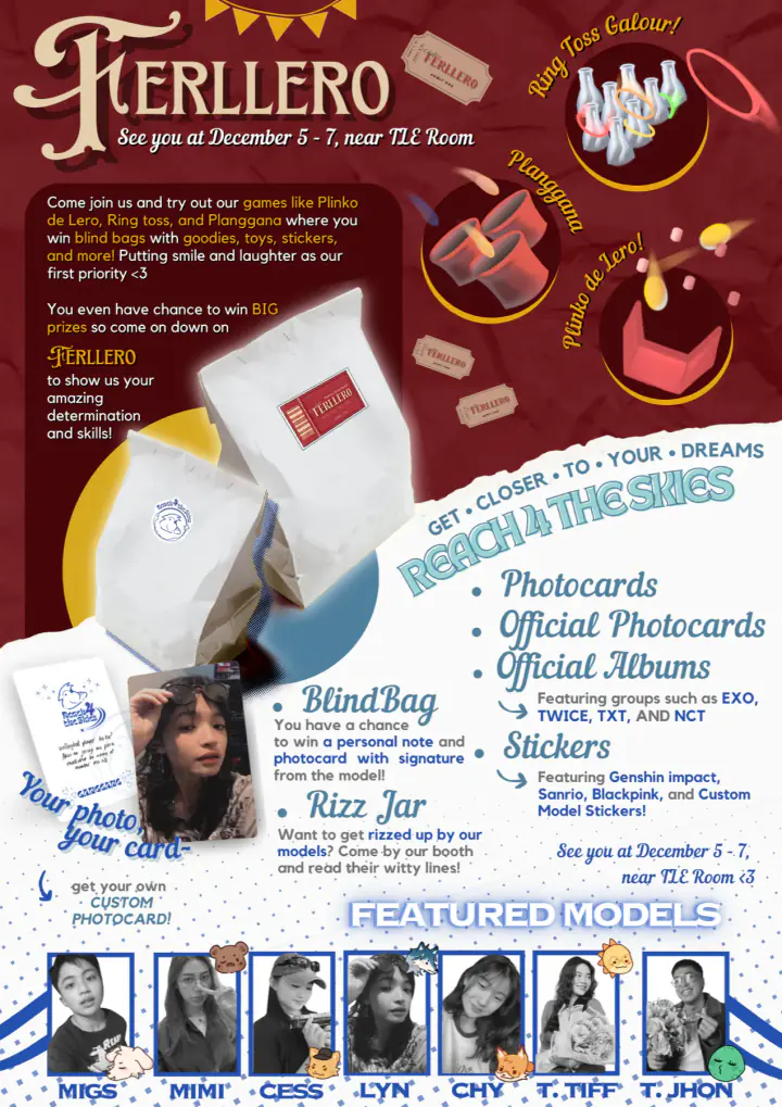 Collaboration Poster from Honeylyn Guingguing’s reach for the skies archive