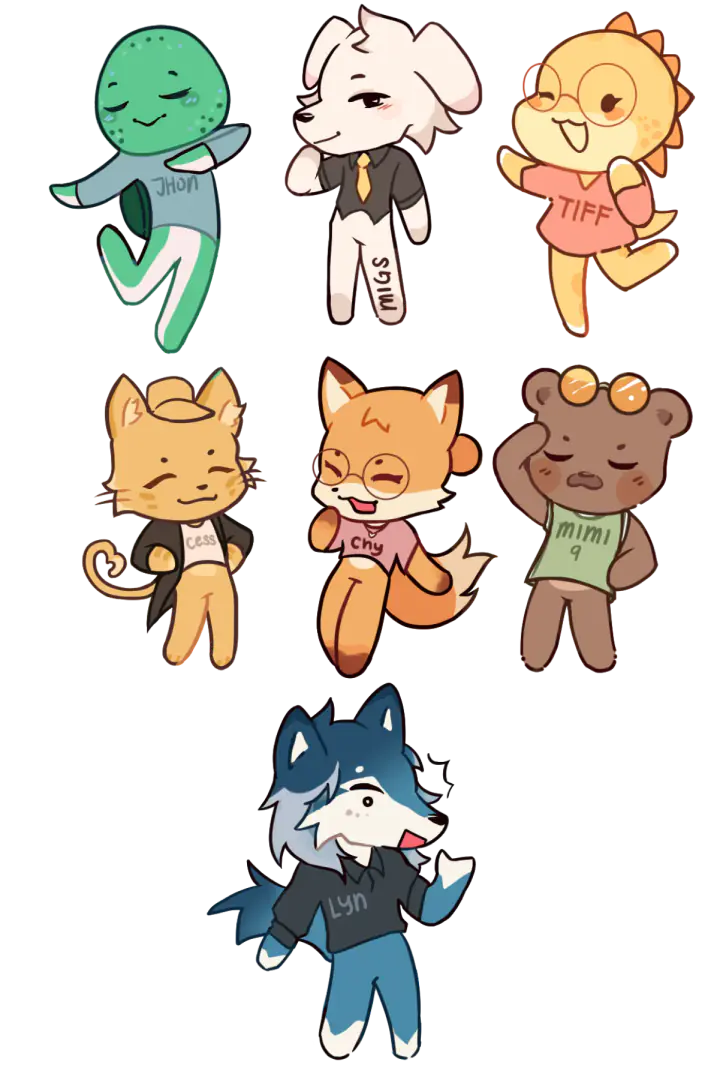 Full Body Stickers from Honeylyn Guingguing’s reach for the skies archive