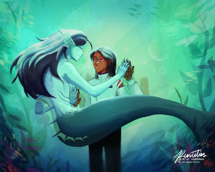 The Lovers — Fanart (2023) from Honeylyn Guingguing’s digital illustration archive