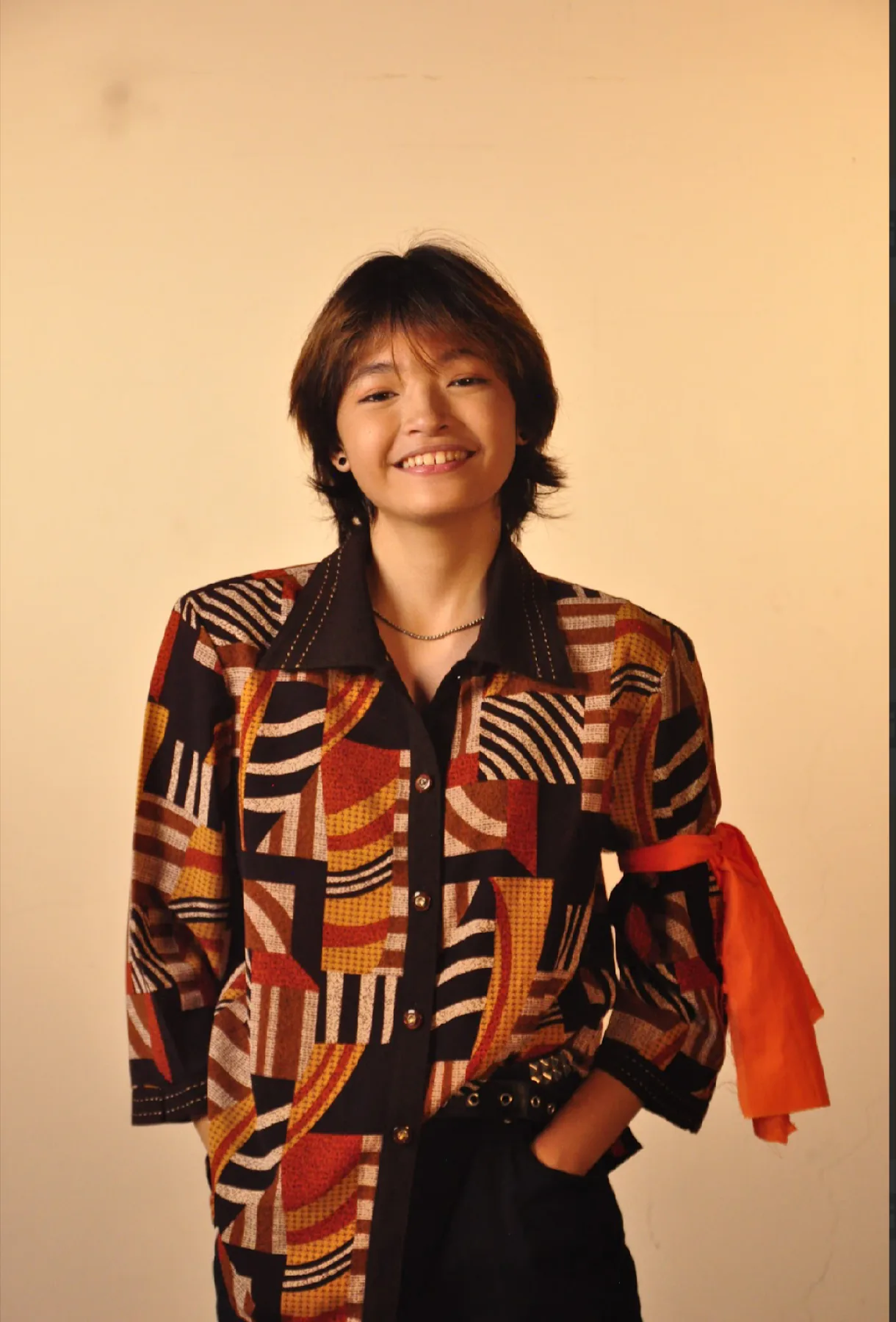 Honeylyn Guingguing in a warm studio portrait